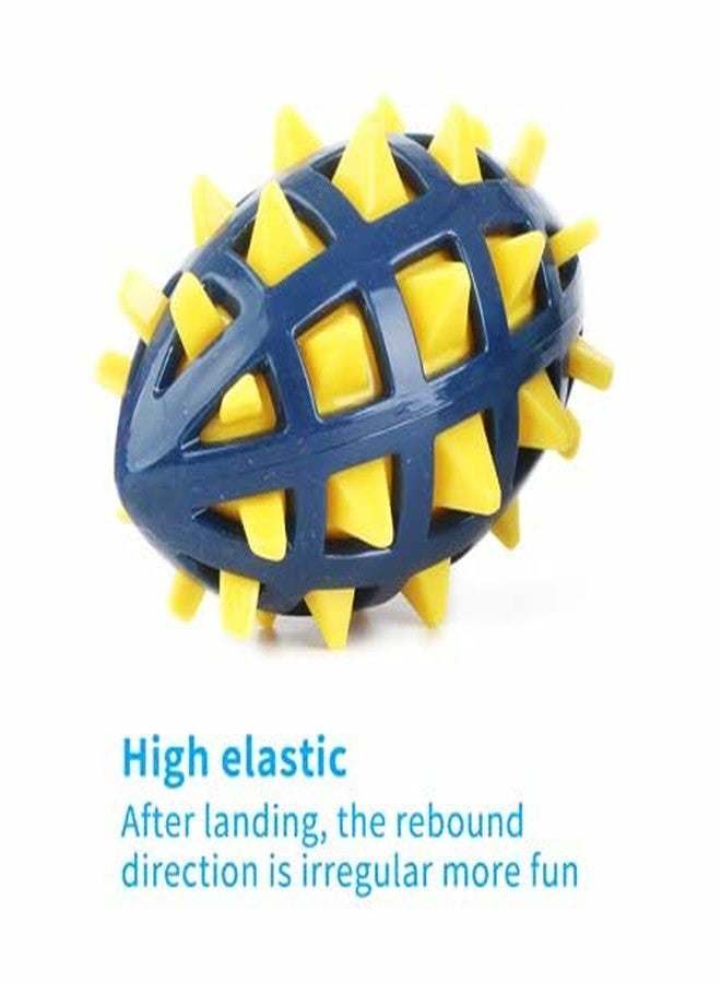 PETLICIOUS & MORE ألعاب Petlicious & More® Shell Rugby الصريرية للكلاب والجراء (عبوة واحدة، قد يختلف اللون) - Image 5